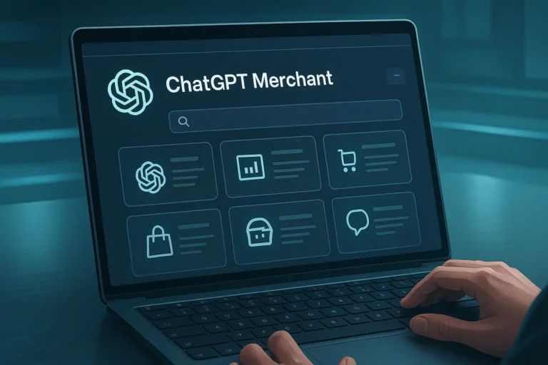 ChatGPT Merchant para tiendas online: la revolución que se viene