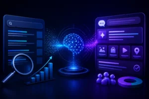 Las marcas ya no compiten solo por posiciones en Google, sino por aparecer en las respuestas de la inteligencia artificial.